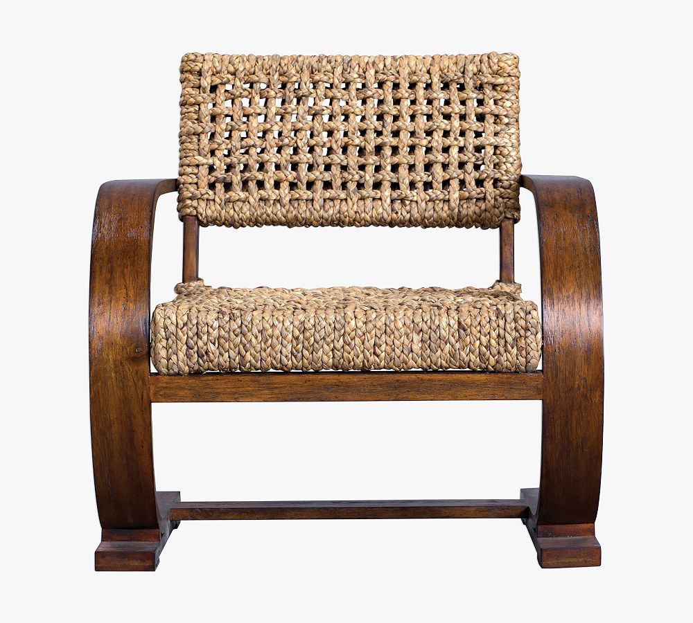 Liam Woven Armchair Pottery Barn