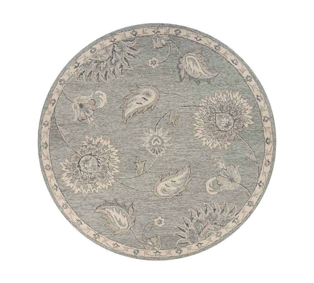 Brynn HandTufted Round Rug Pottery Barn