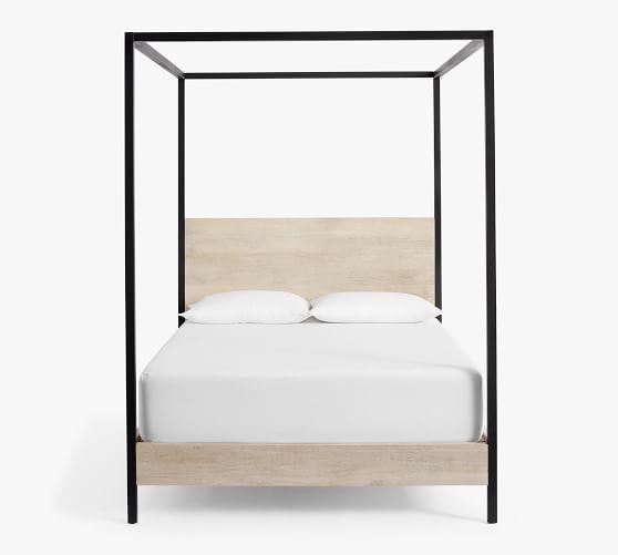 Cayman Metal Canopy Bed | Pottery Barn