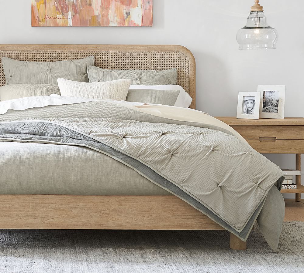 Soft Cotton Handcrafted Quilt Pottery Barn