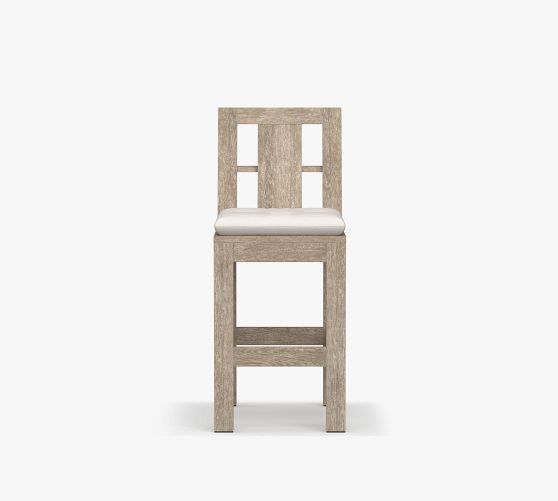 Indio Eucalyptus Patio Barstool | Pottery Barn