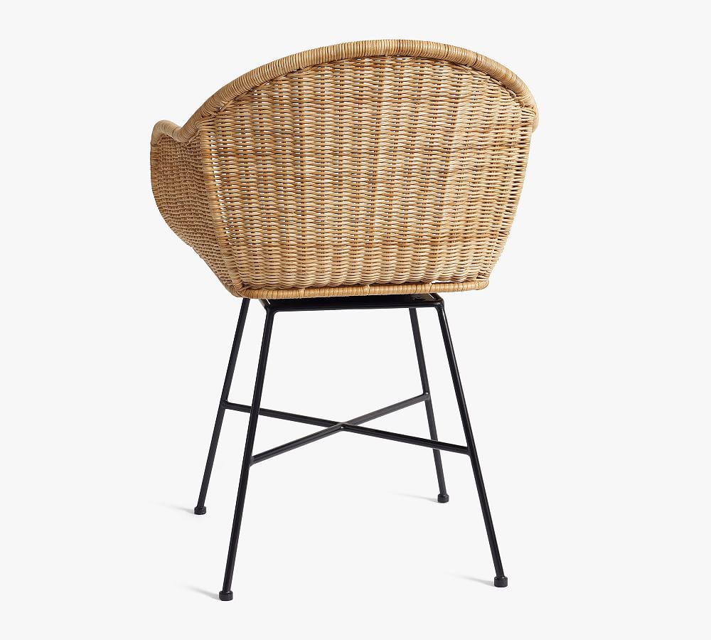 Grove Woven Stool Pottery Barn