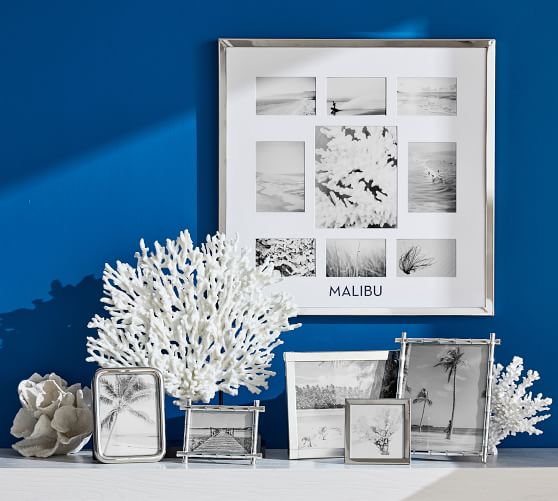 Bamboo Picture Frames Silver Pottery Barn