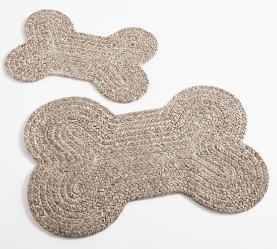 Bone shaped hotsell dog bowl mat