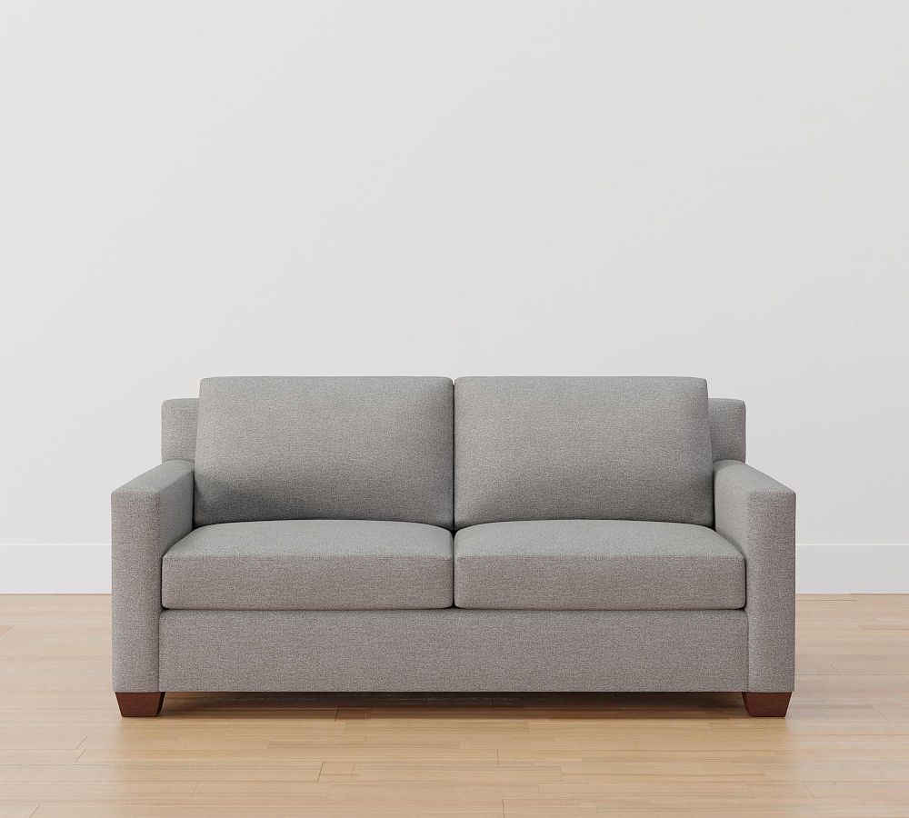 York Square Arm Upholstered Sleeper Sofa Pottery Barn