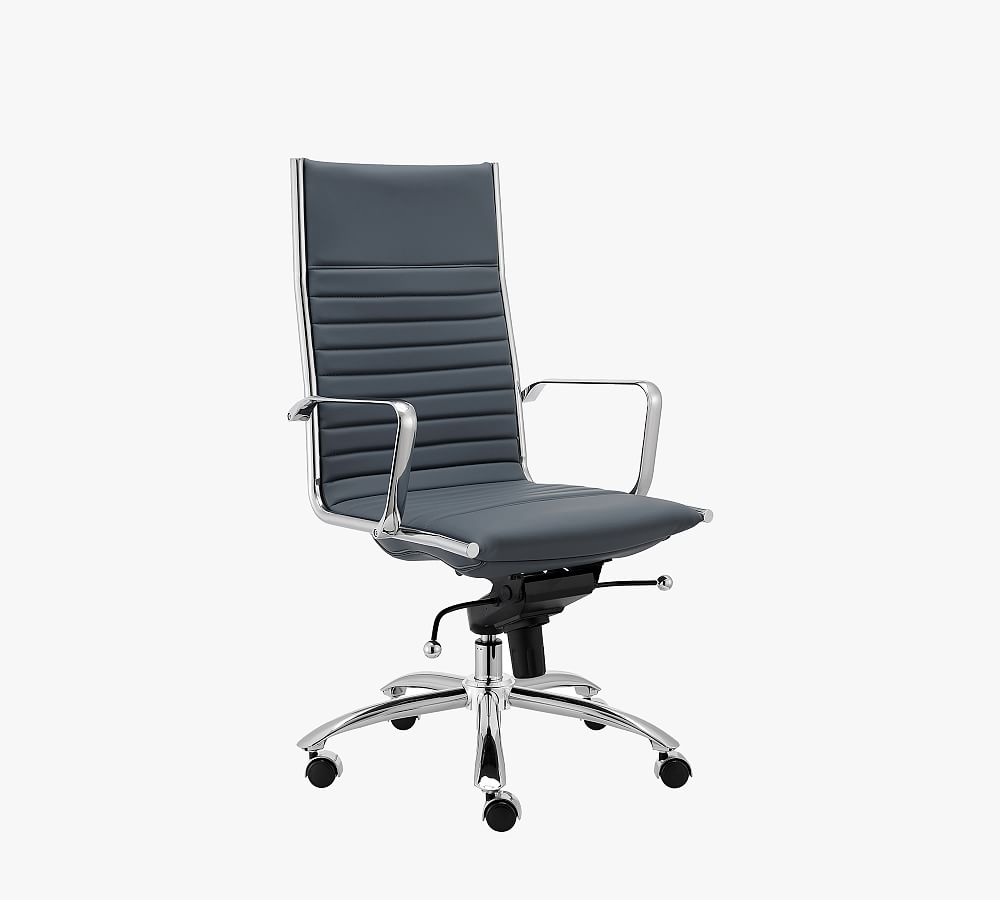 Fowler High Back Swivel Desk Chair Pottery Barn