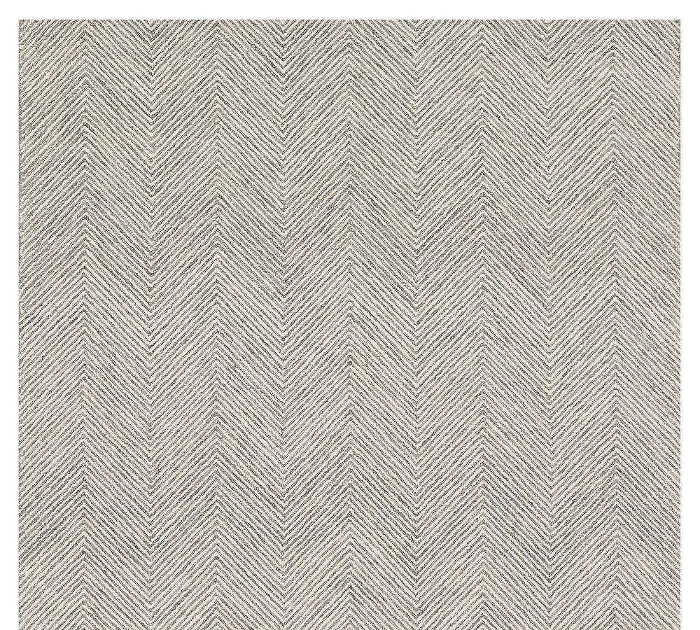 Iweala Handcrafted Chevron Rug Pottery Barn