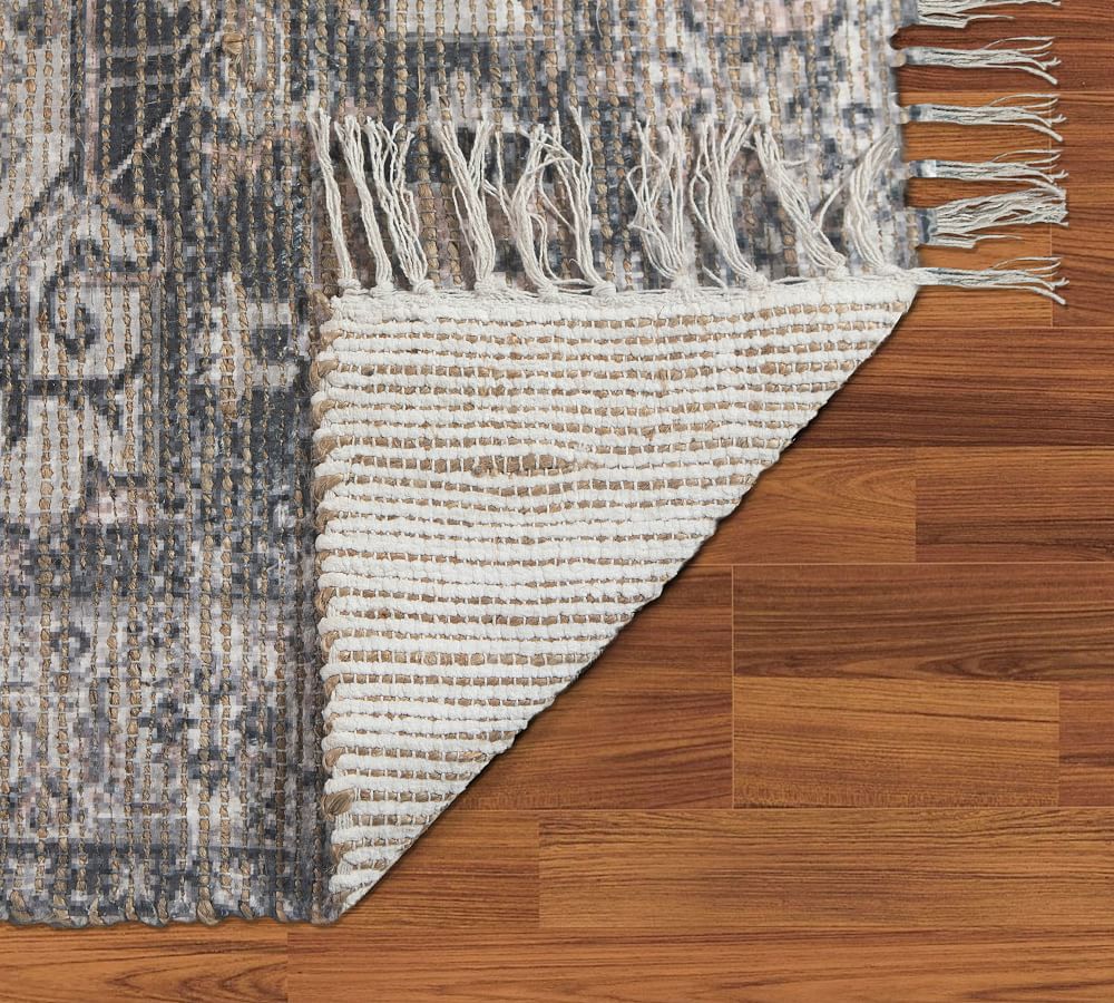 Alphonse Flatweave Fringe Rug | Pottery Barn