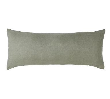 Belgian Flax Linen Oversized Lumbar Sham | Pottery Barn