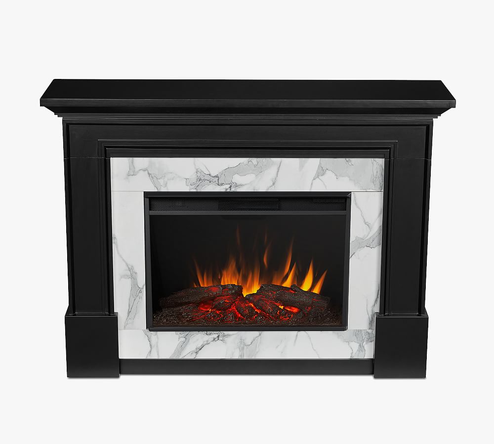 Real Flame® Mercer Grand Electric Fireplace | Pottery Barn