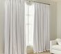 Emery Linen Pinch Pleat Blackout Curtain Pottery Barn