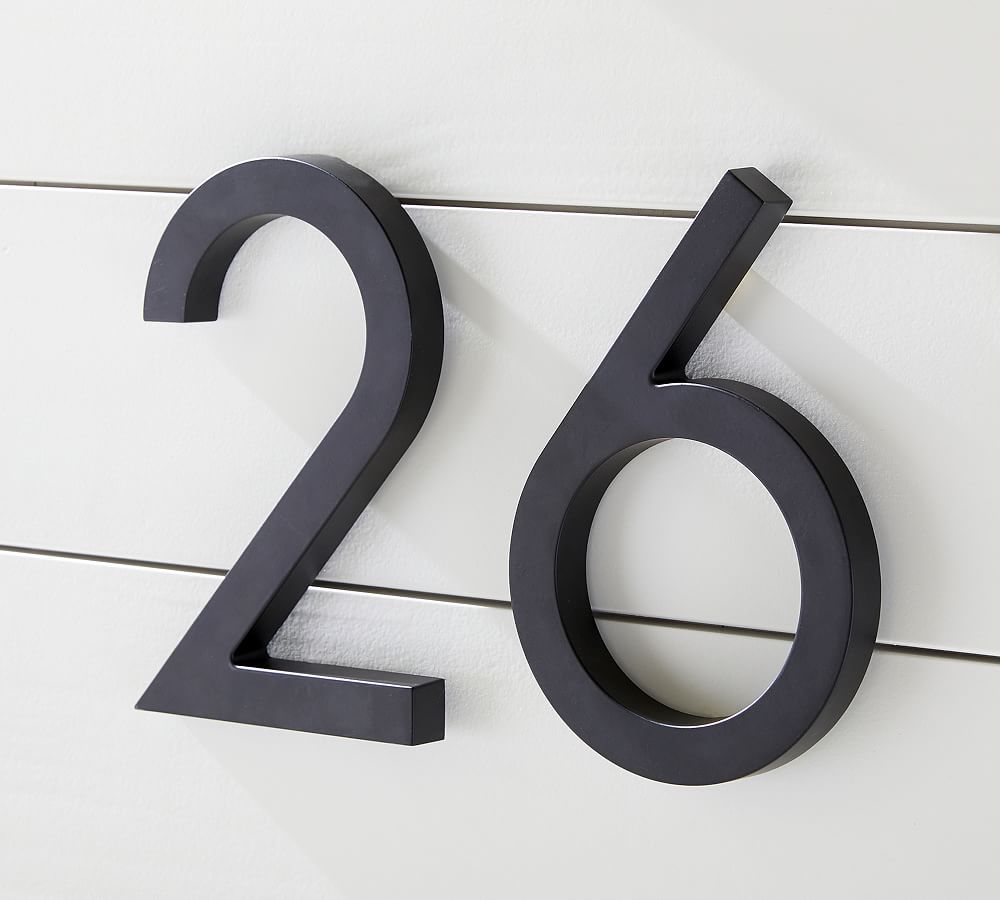 Modern Farmhouse House Numbers L 