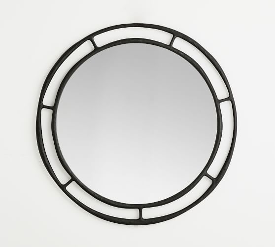 Bodhi Round Metal Wall Mirror | Pottery Barn