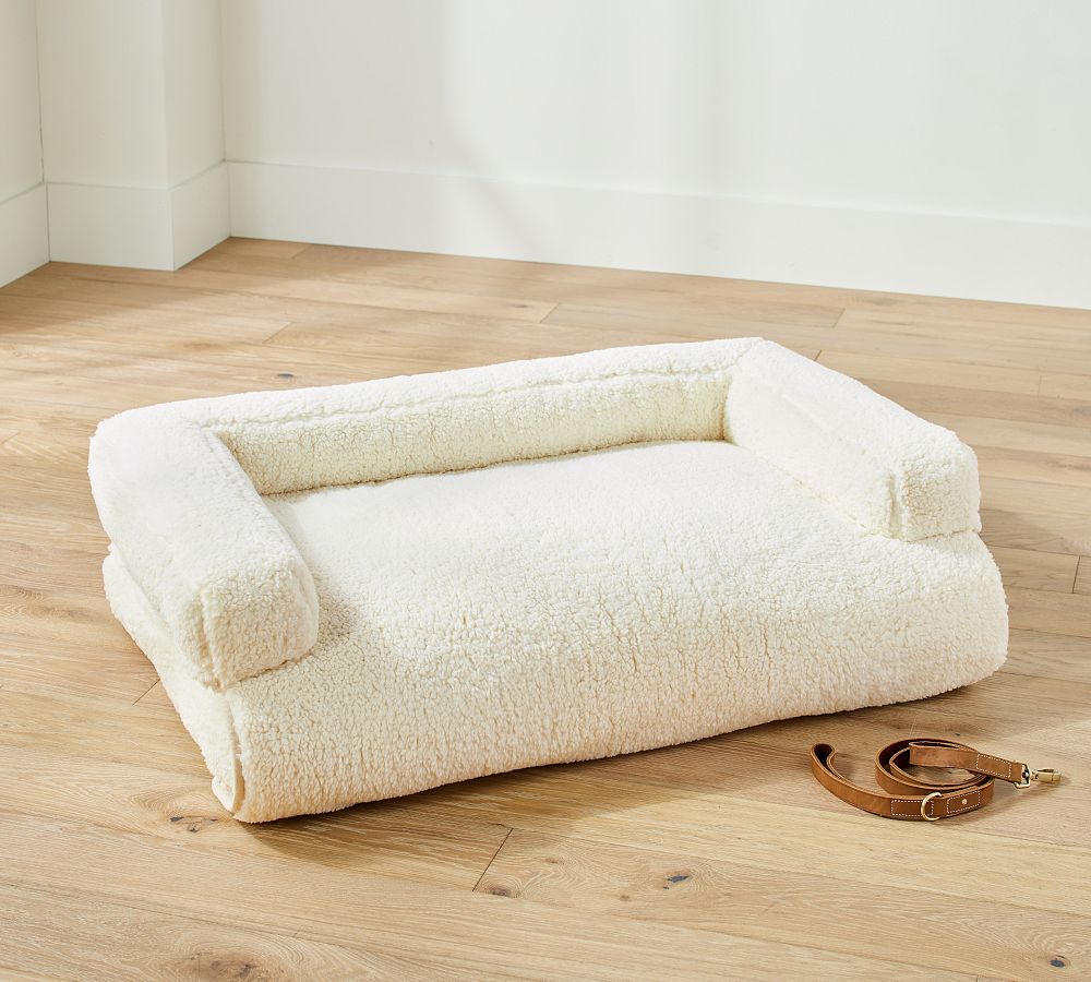 Sherpa Faux Fur 3in1 Pet Bed Pottery Barn