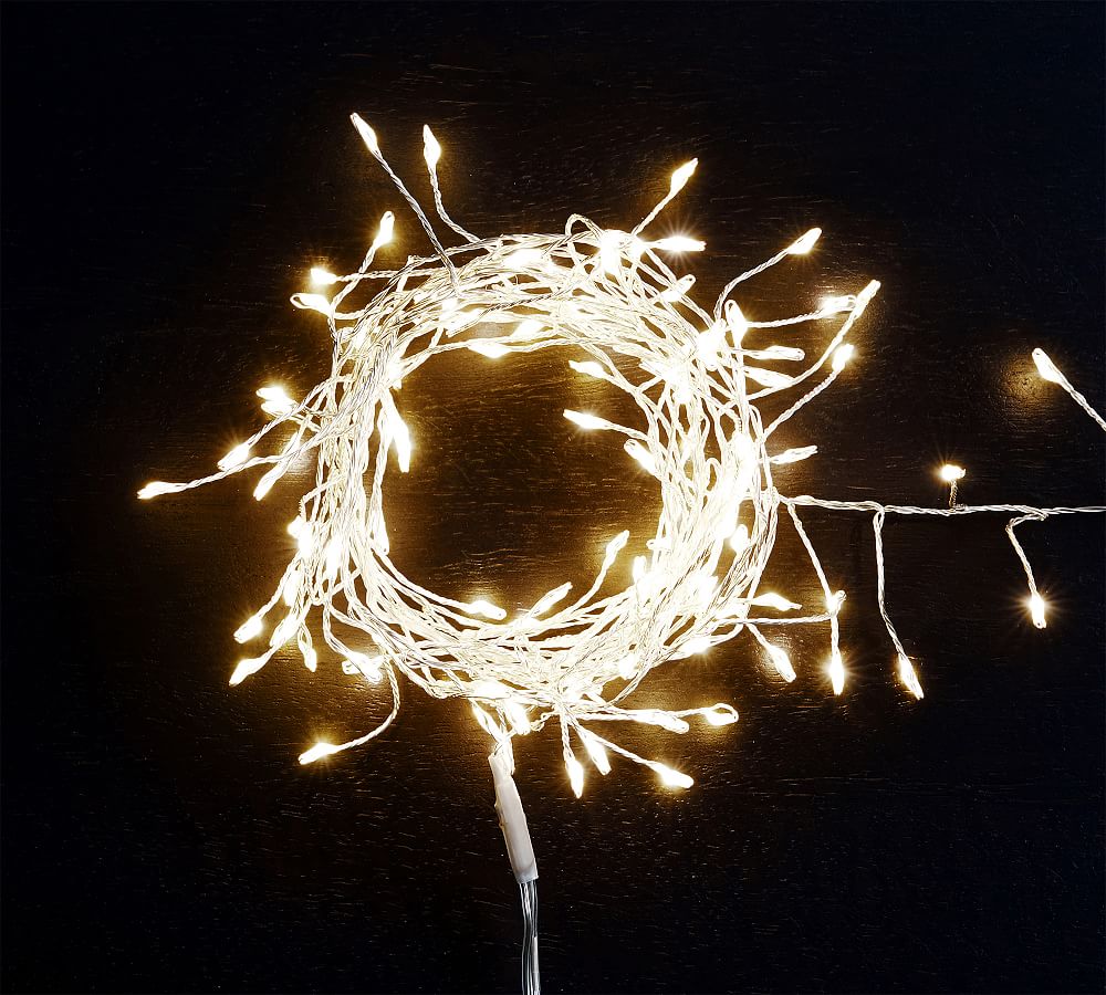 LED Infinity Garland String Lights Pottery Barn