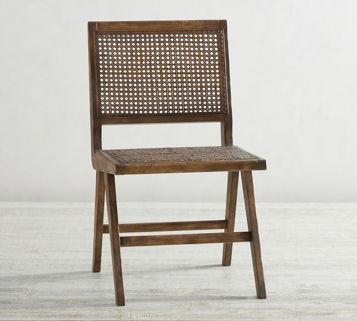 Pottery barn deals cane dining chair