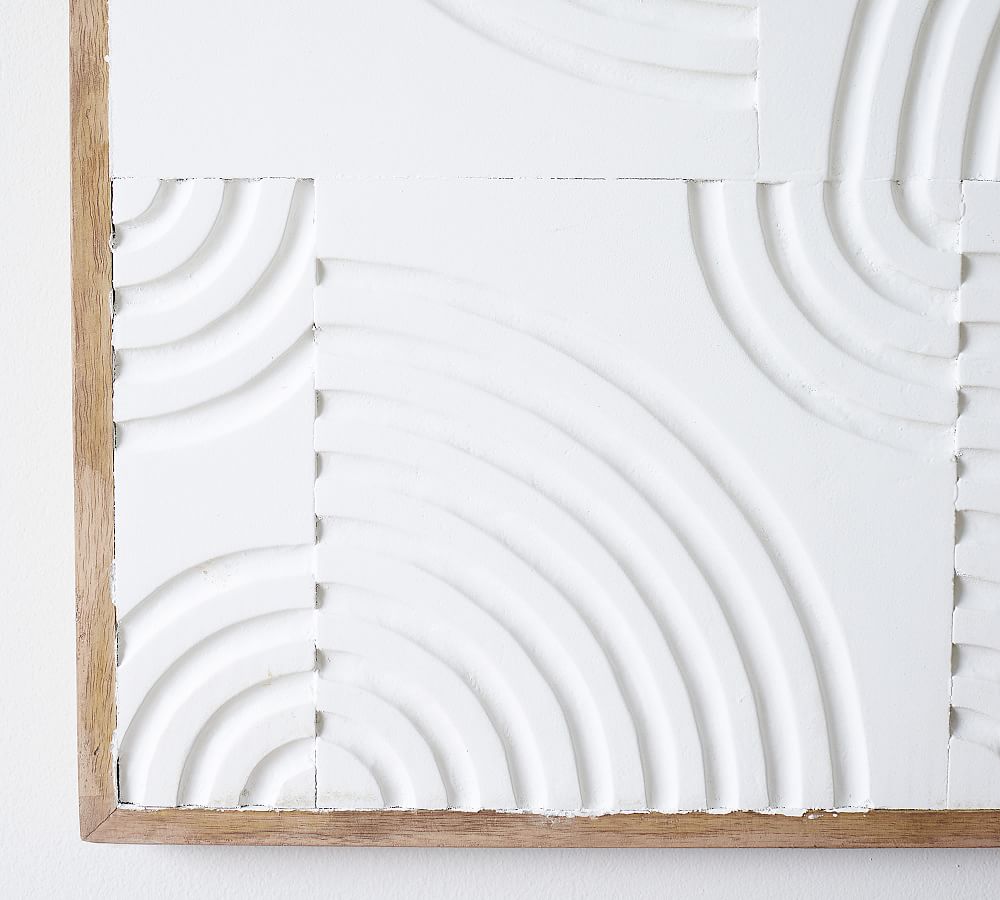 Plaster Tile Wall Art Pottery Barn