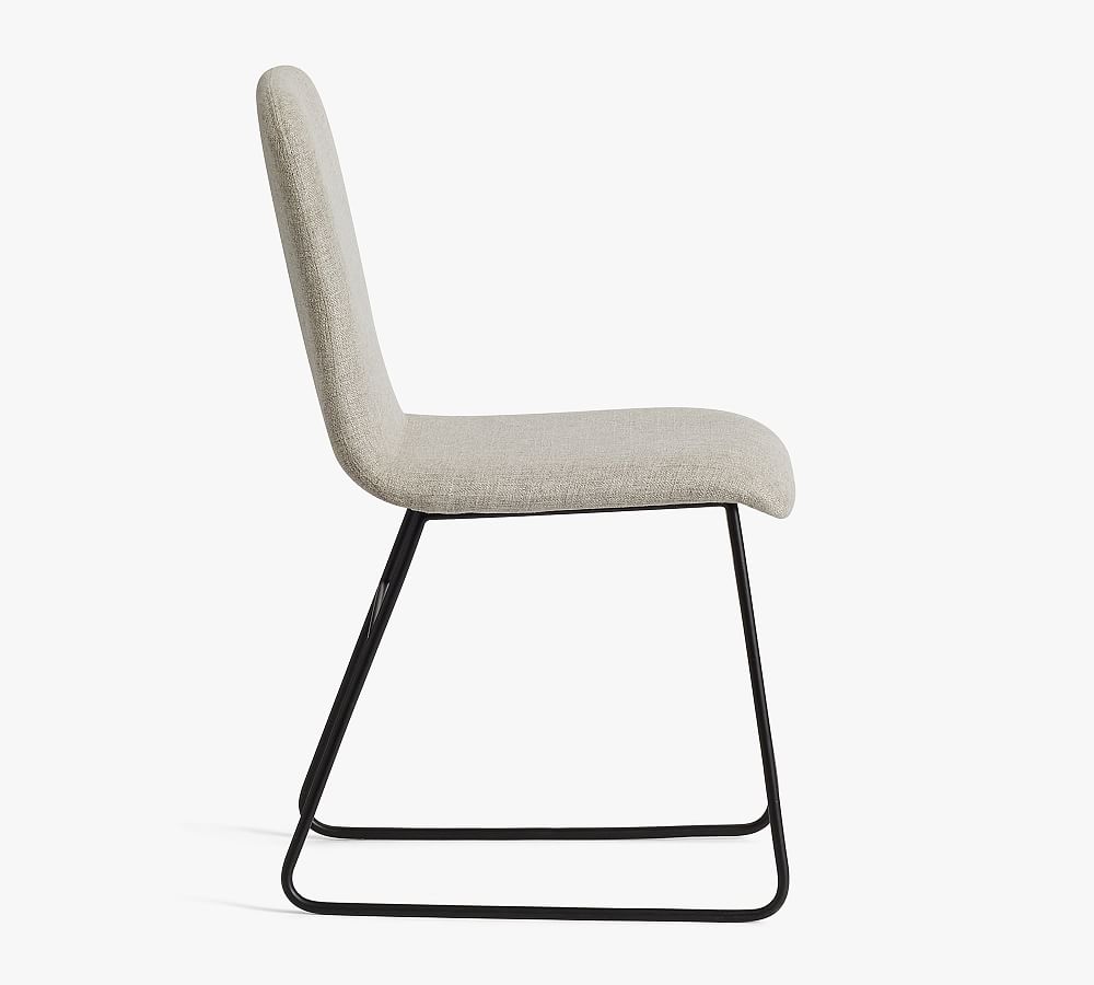 Zoe Metal Dining Chair Pottery Barn