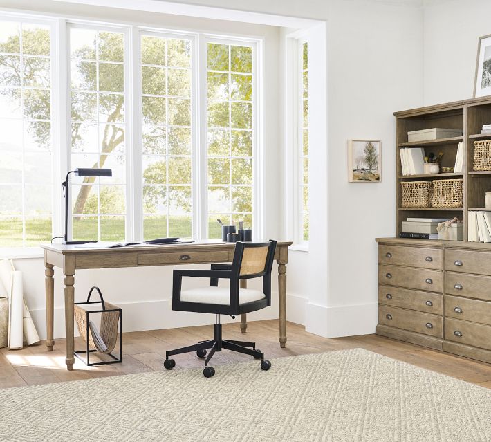 Pottery Barn Printer's Writing Desk - AptDeco