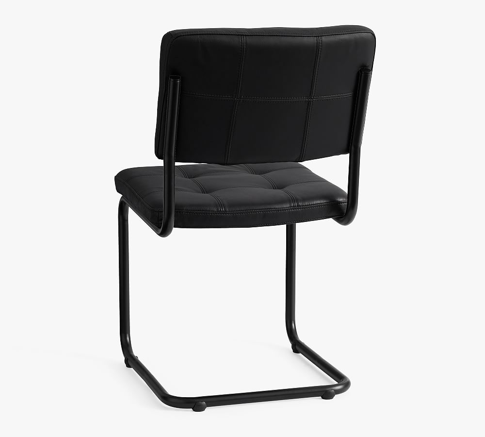 Carlos Leather Desk Chair Pottery Barn