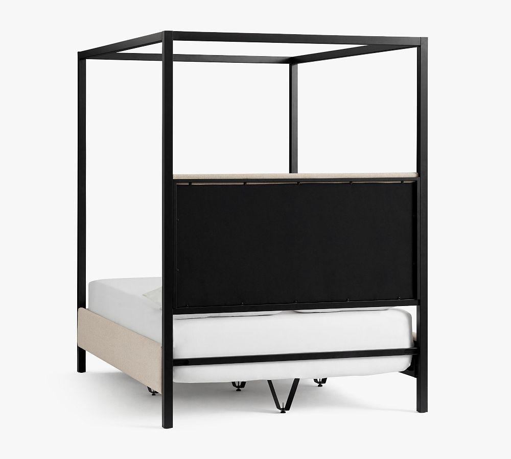 Atwell Metal Canopy Bed Pottery Barn