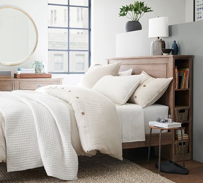 Pottery barn deals twin storage bed