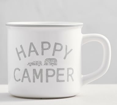 Adorable Happy Camper Camping Coffee Mug –