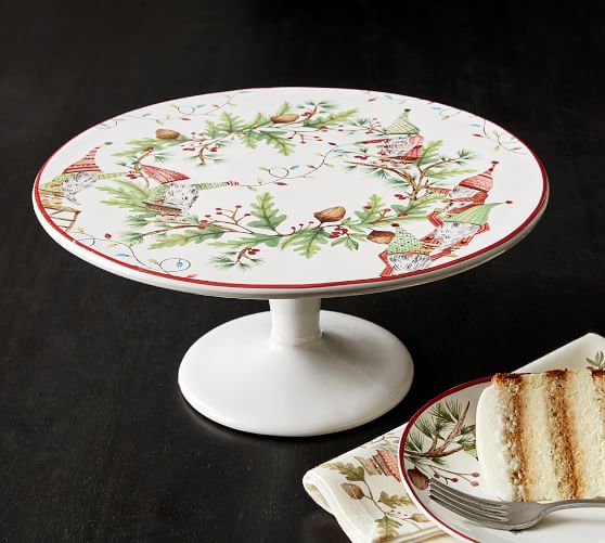 Pottery barn shop cake stand