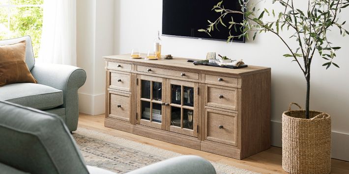 Pottery Barn Livingston Media Console, 47% Off