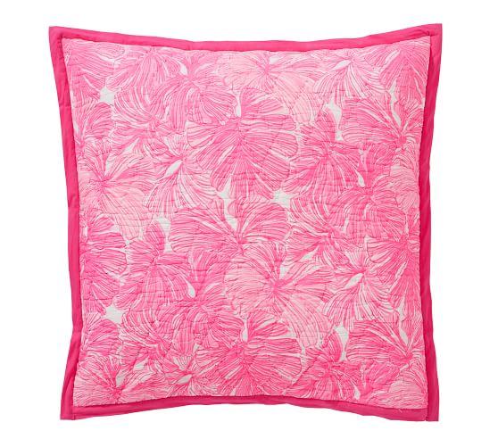 Lilly Pulitzer Lilly of the Jungle Reversible Pillow Sham | Pottery Barn