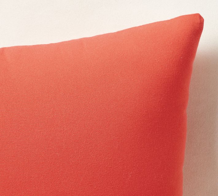 2pk 20 Sunbrella Outdoor Throw Pillows Coral : Target