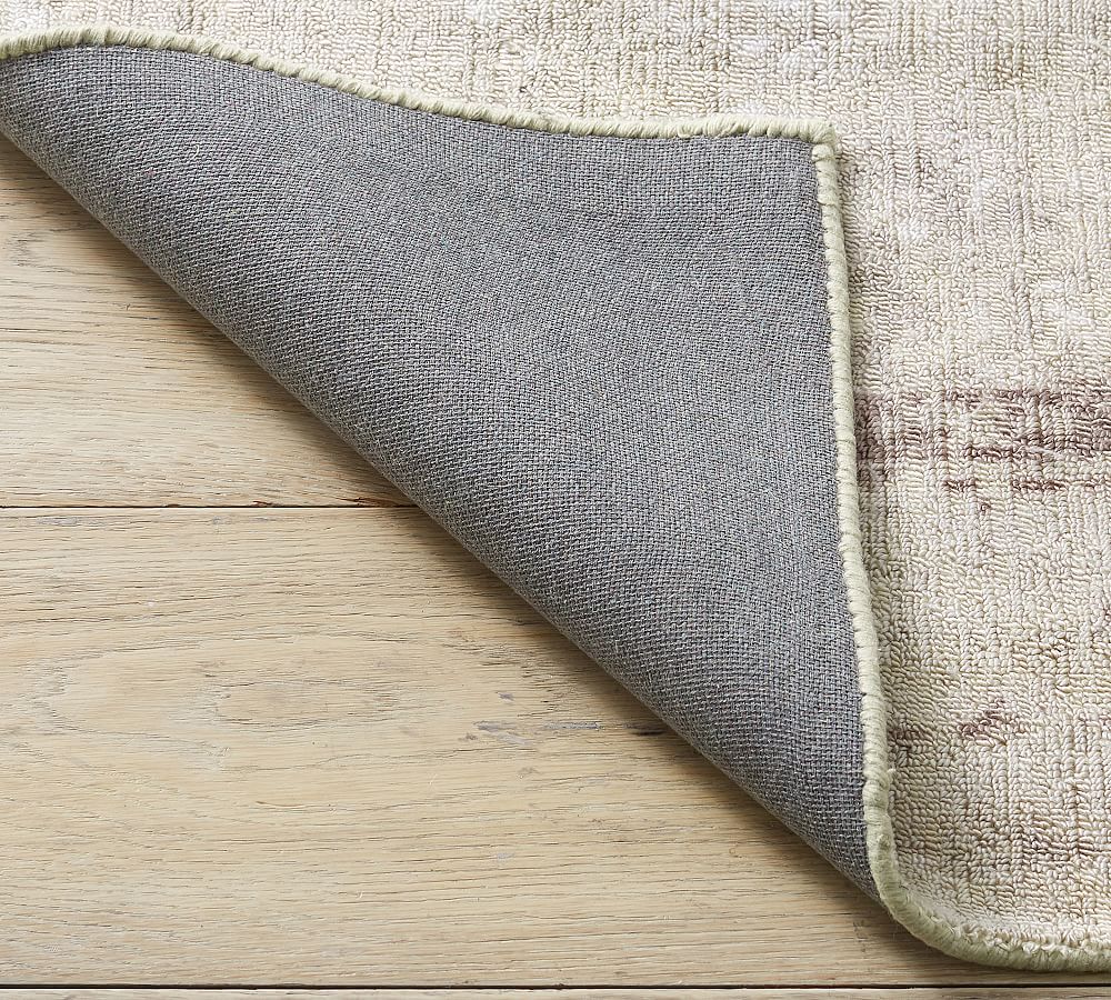 Candace Printed Handwoven Viscose Rug Pottery Barn