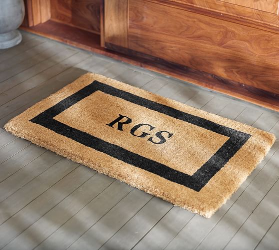 Personalized Rounded Door Mat - JetPrint