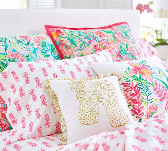 Lilly Pulitzer Jungle Lilly Pillow Sham | Pottery Barn