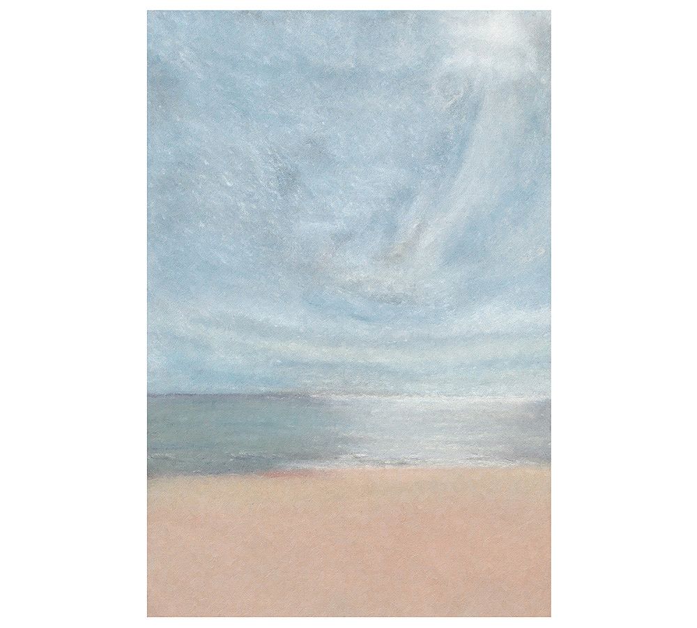 Morning Stroll By Wendy Caro - Mirror Framed Print Wall Art - Light Brown