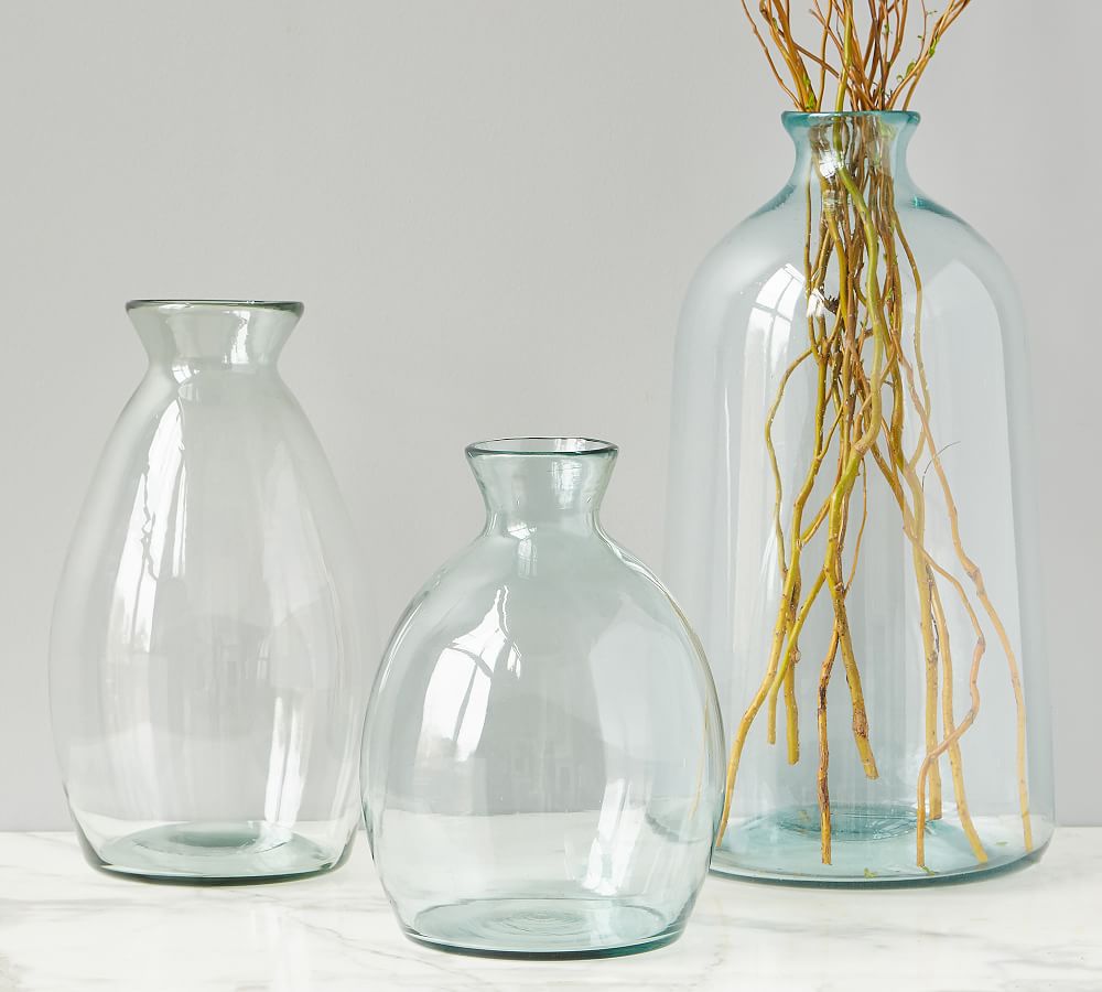 Picture Idea: Artisanal Recycled Glass Vases
