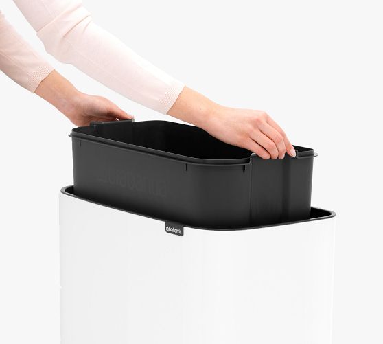 Brabantia Bo Touch Trash Can Small Pottery Barn