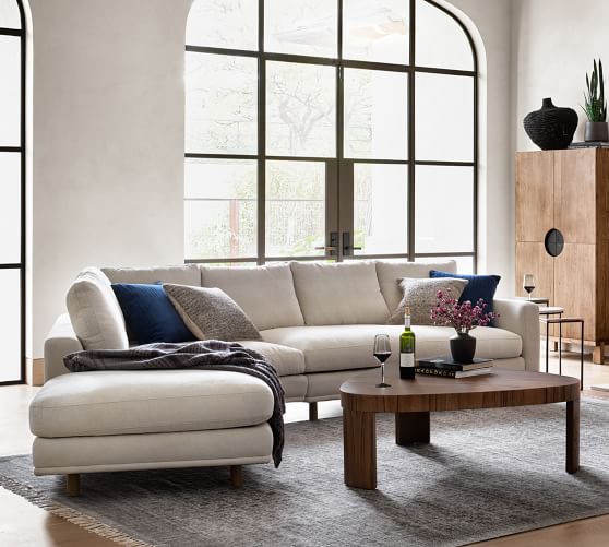 Anderson Upholstered Sofa Return Bumper Sectional Pottery Barn