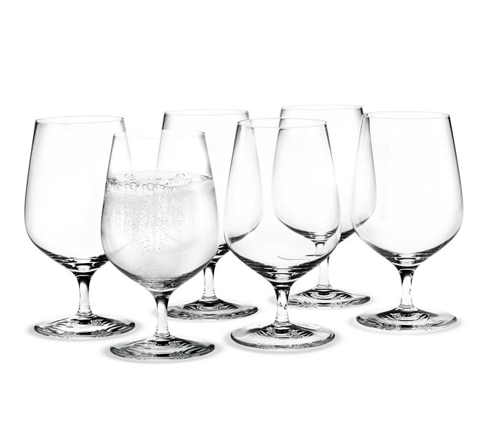 Pottery Barn Holmegaard® Cabernet Beer Glasses - Set of 6