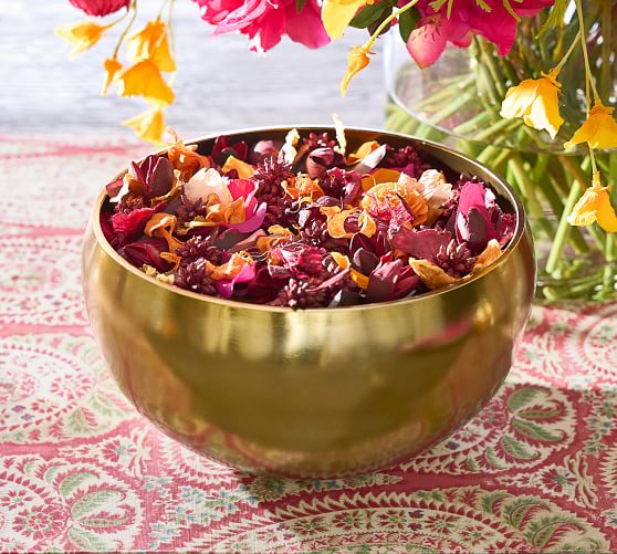 Diwali Potpourri Marigold & Rose Pottery Barn