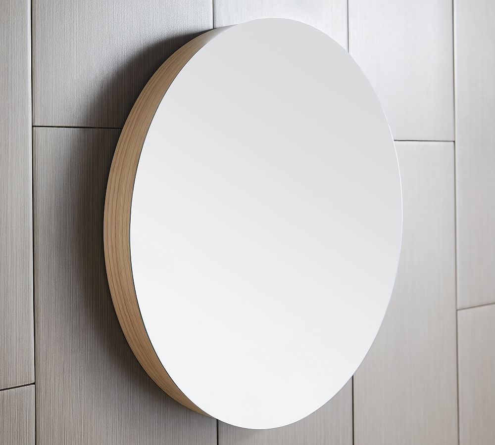 Linden Round Mirror