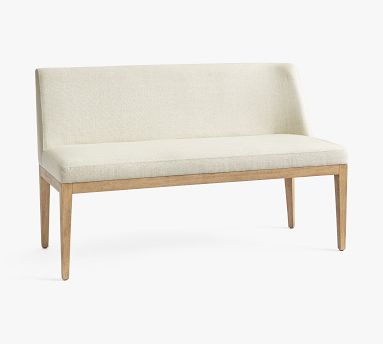 Layton Upholstered Banquette | Pottery Barn