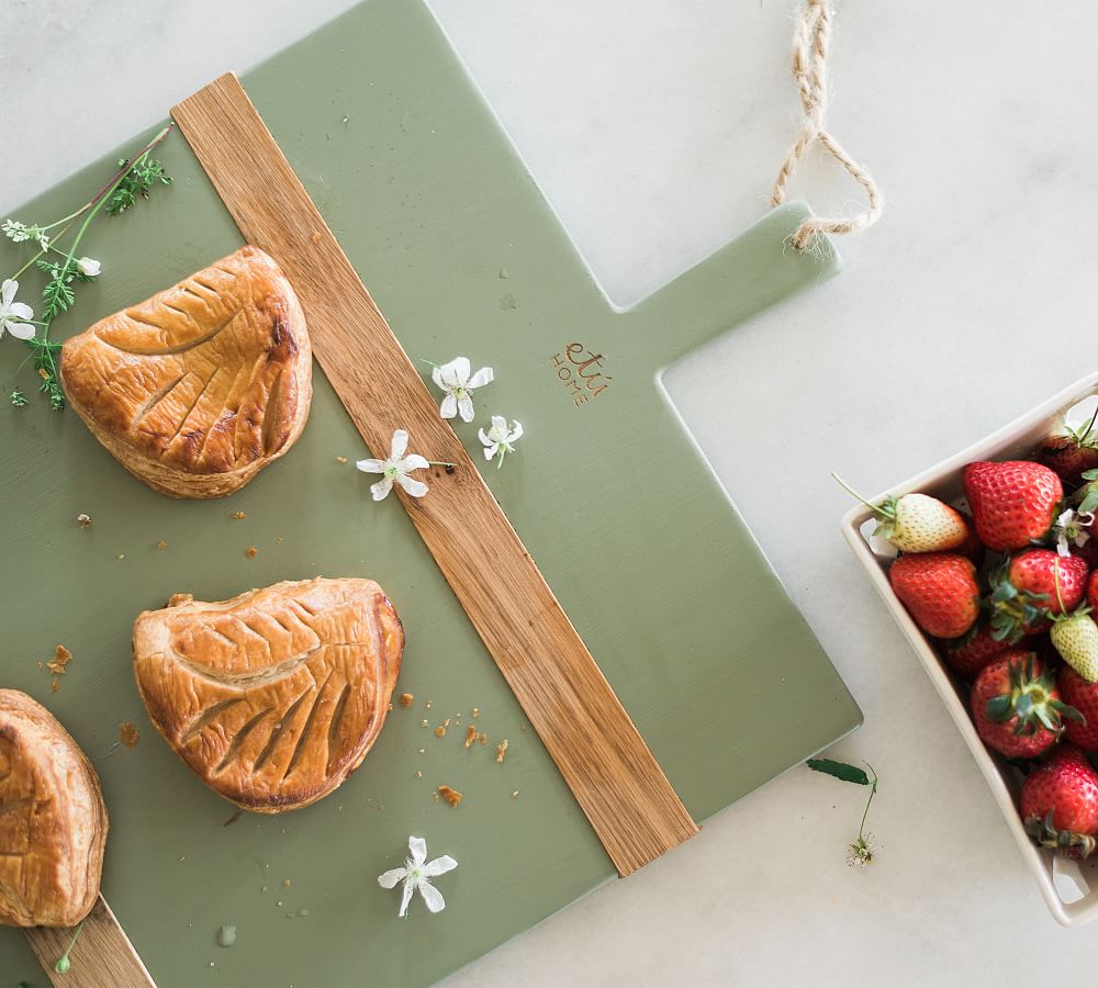 Mod Reclaimed Pine Wood Cheese Board 22"W x 16"L Pottery Barn