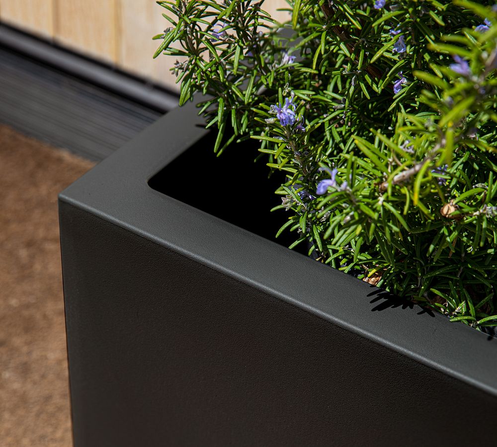 All Weather Eco Cube Outdoor Planters | Pottery Barn