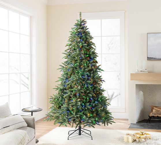 Deluxe Noble Fir Faux Christmas Tree Pottery Barn