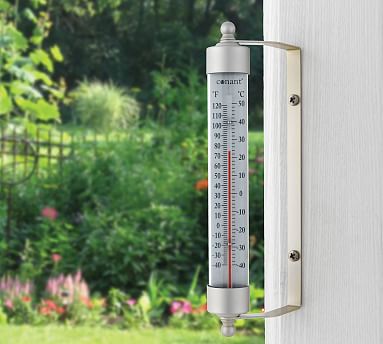 7-5/8 Plastic Indoor/Outdoor Wall Thermometer - Greschlers Hardware