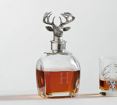 Stag Decanter | Pottery Barn