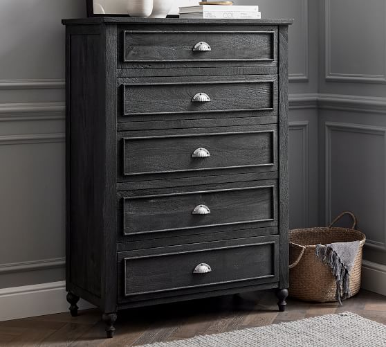 Astoria 5-Drawer Tall Dresser | Pottery Barn