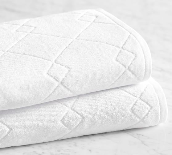 Easy Care Solid Bath Towel | Pottery Barn