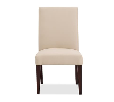 Pottery barn best sale dining chair slipcovers